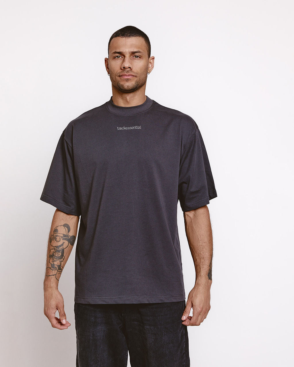 trackessential grey t shirt