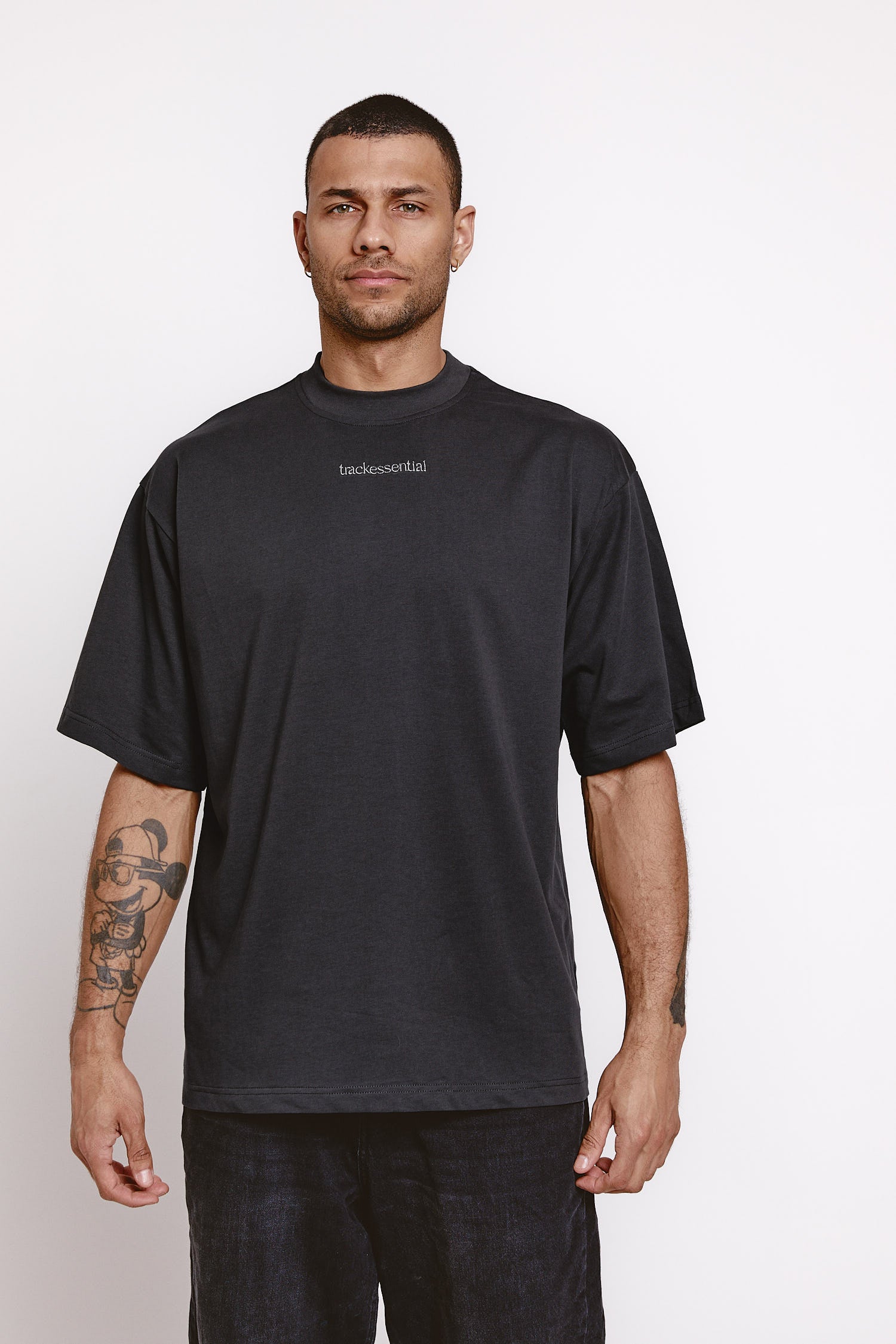 Oversized Tee - Charcoal Grey