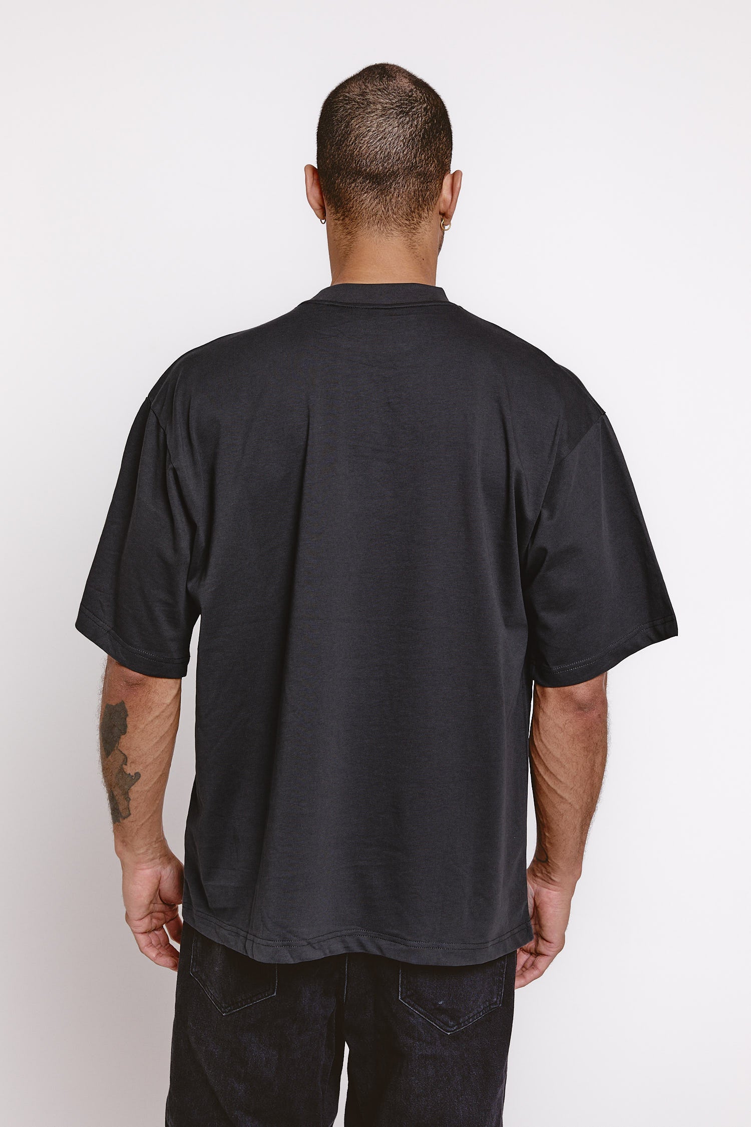 Oversized Tee - Charcoal Grey