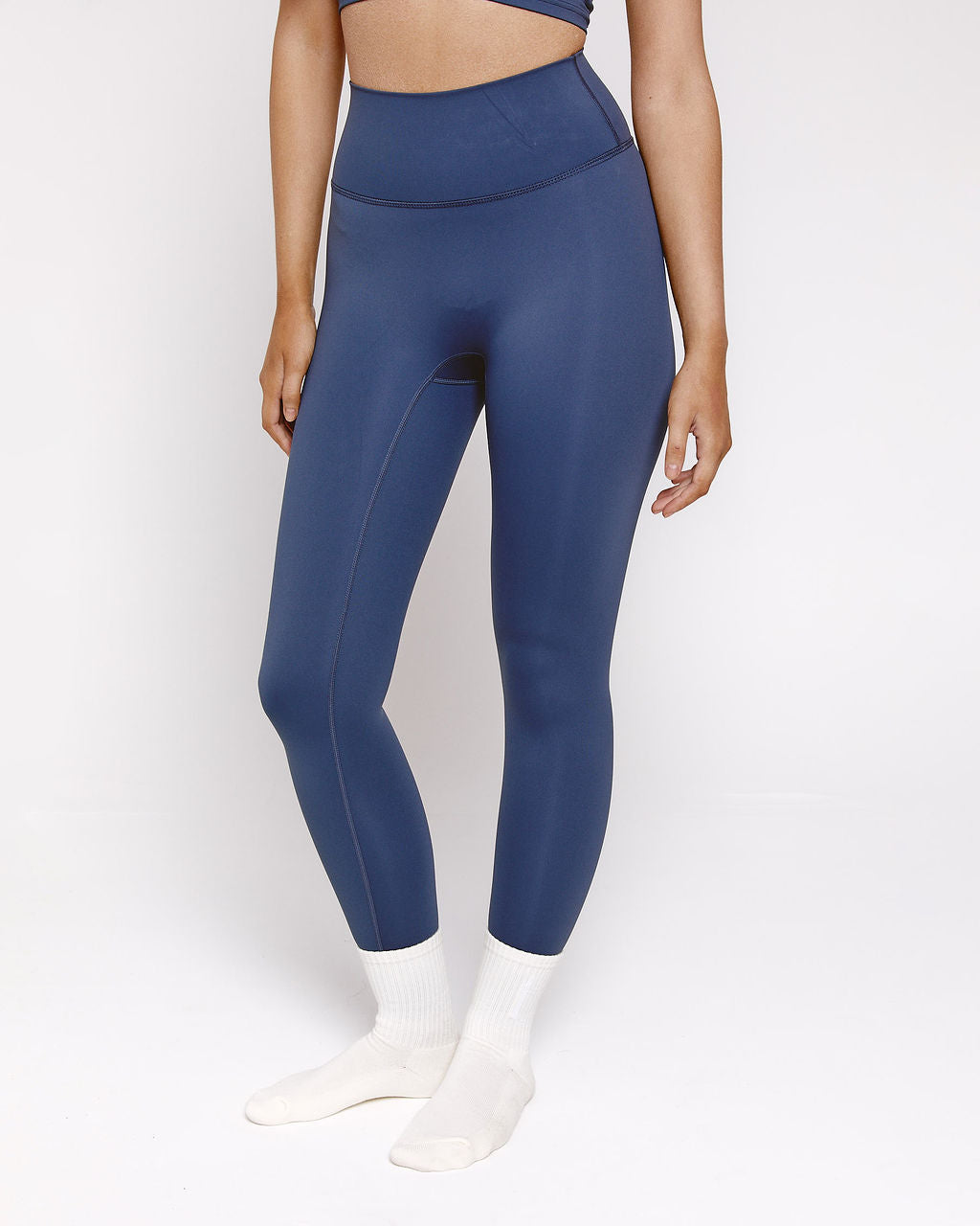 High Waist Legging - Powder Blue