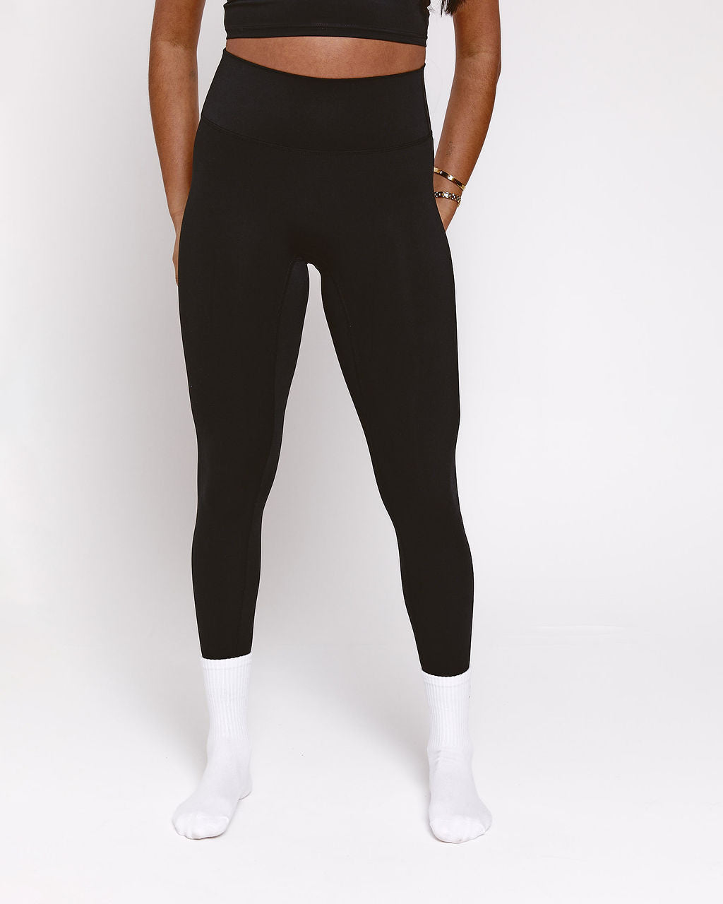 High Waist Legging - Midnight Black