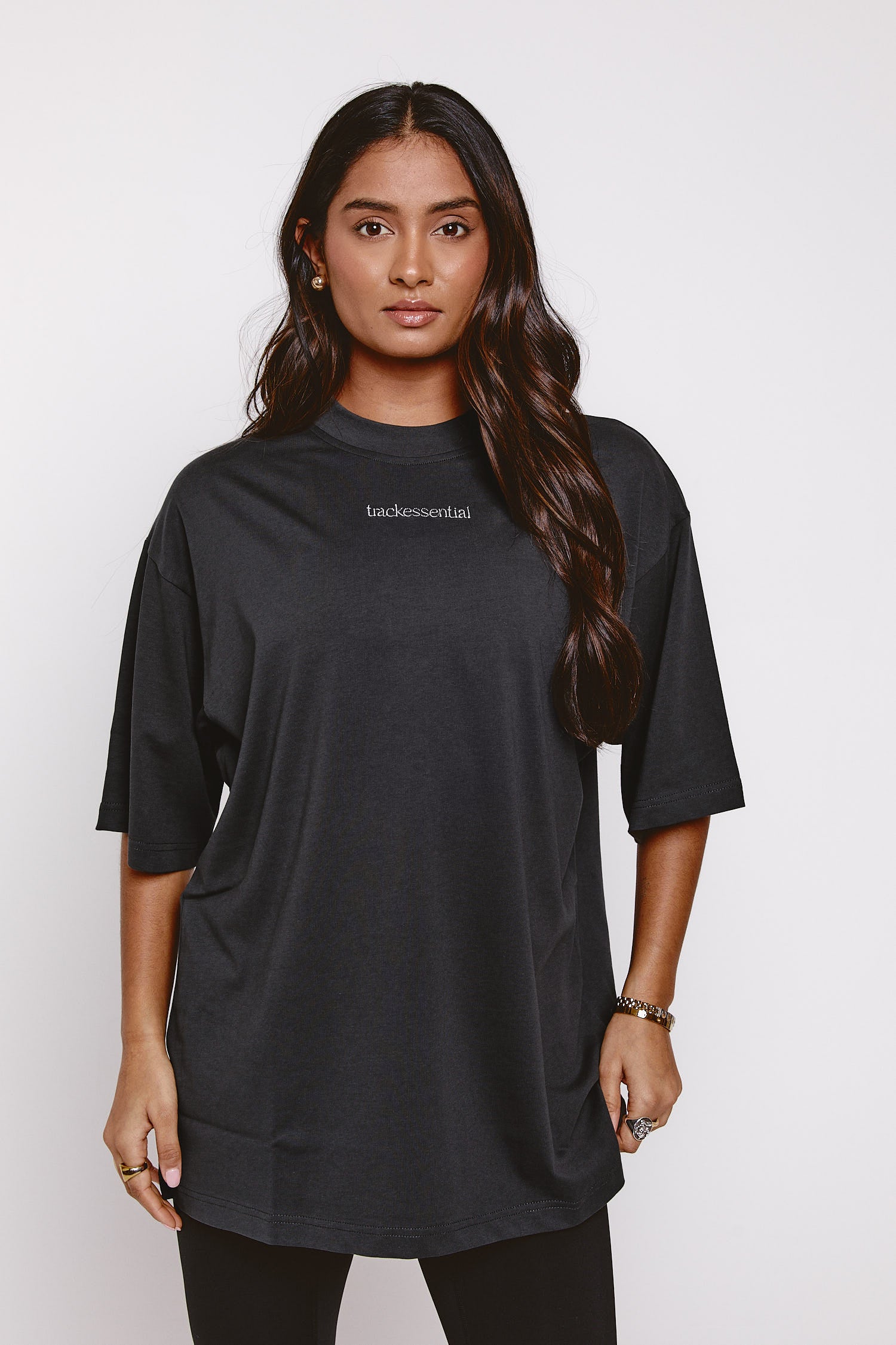 Oversized Tee - Charcoal Grey