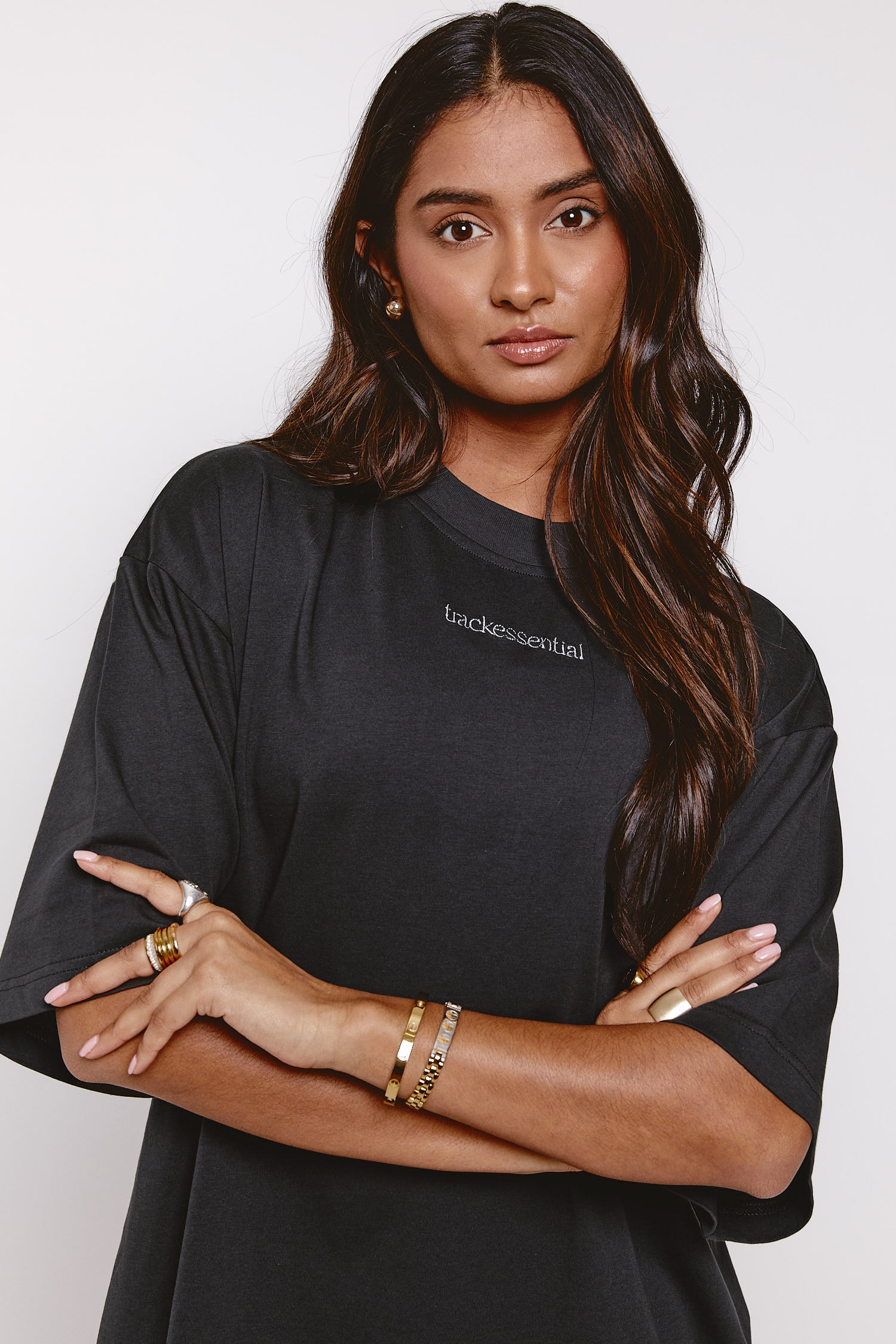 Oversized Tee - Charcoal Grey