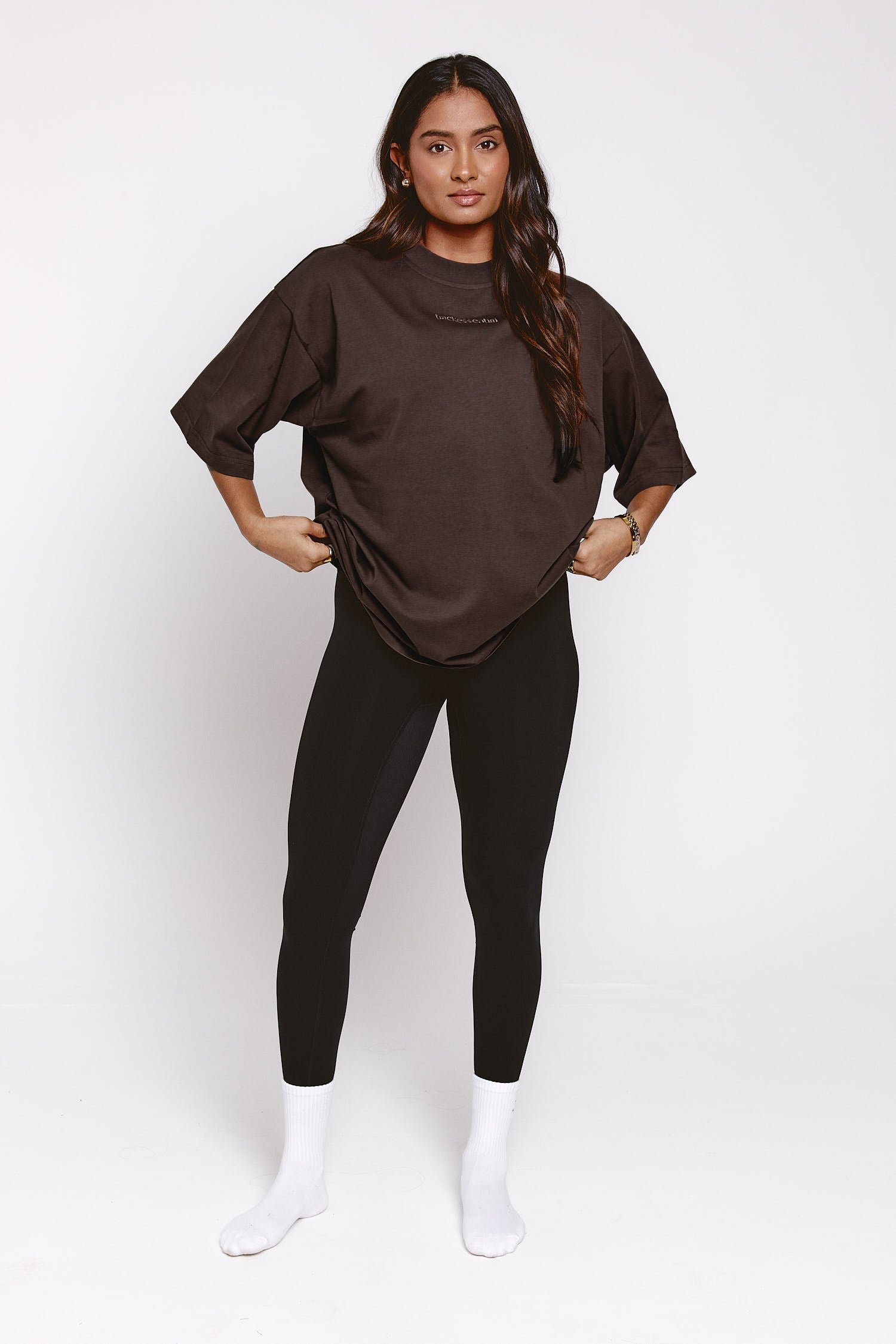 Oversized Tee - Mocha