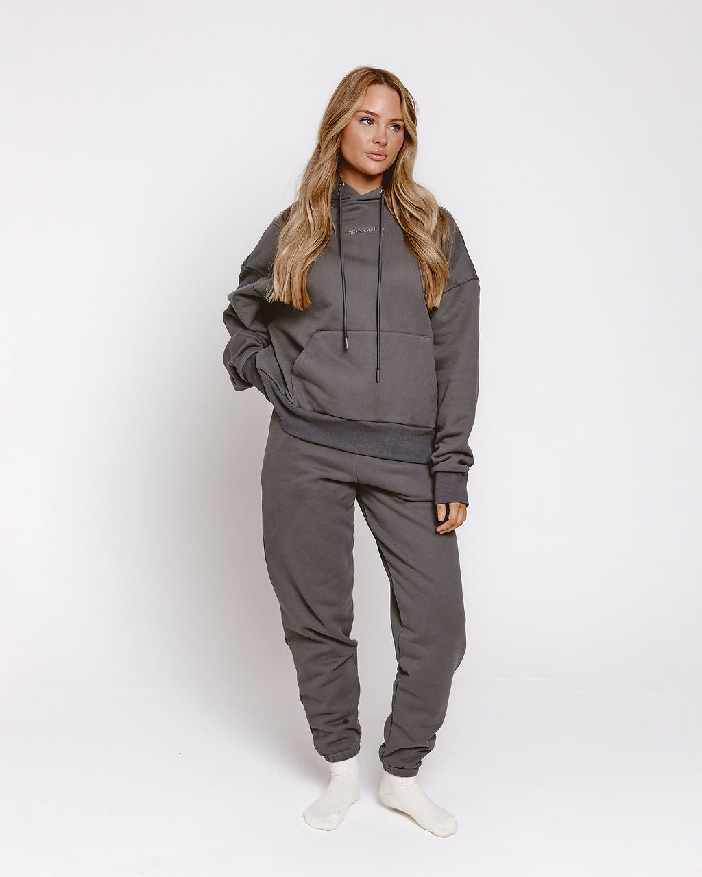 Relaxed Cuffed Jogger - Charcoal Grey